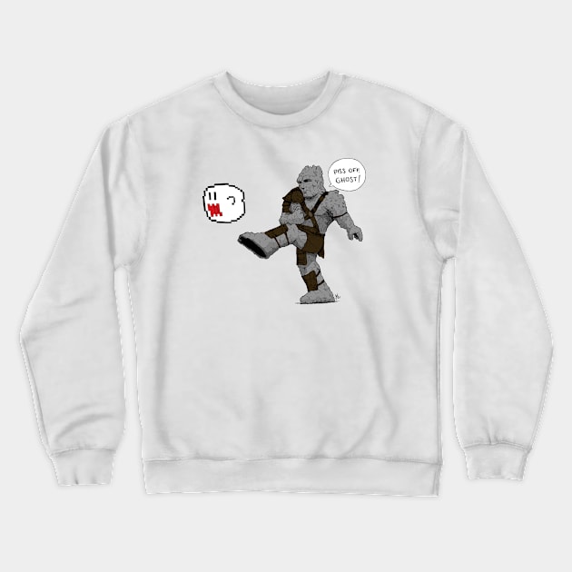 Piss off, Ghost! Crewneck Sweatshirt by alejcak